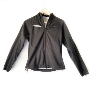 Athleta Yoga Jacket S Black with Thumbhole